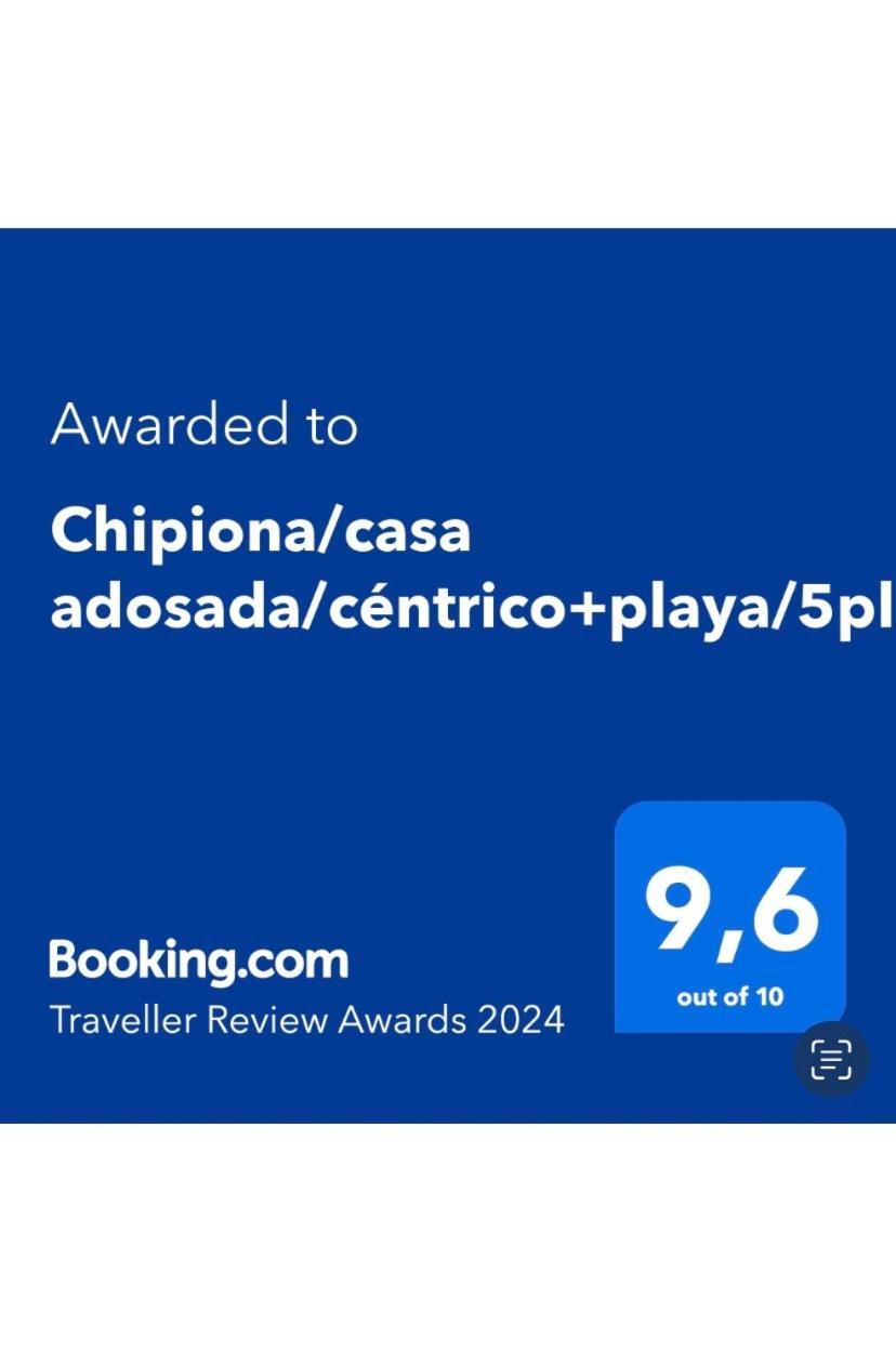 Chipiona/Casa Adosada/Centrico+Playa/5Plazas/Garaje/ エクステリア 写真
